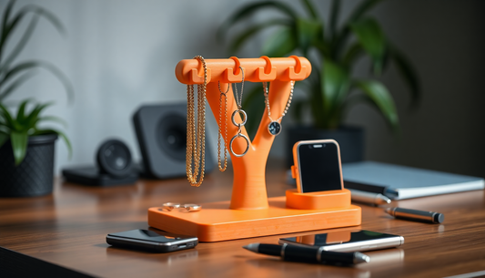 Mastering 3D Printing: Cost-Effective Solutions for Custom Jewelry Holders and Unique Gadgets