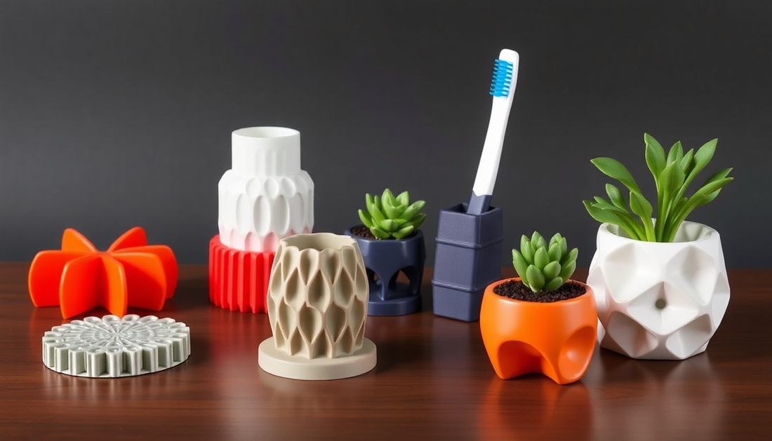 Unveiling the Best 3D Printed Gadgets for 2025: From Artistic Coasters to Practical Toothbrush Holders!