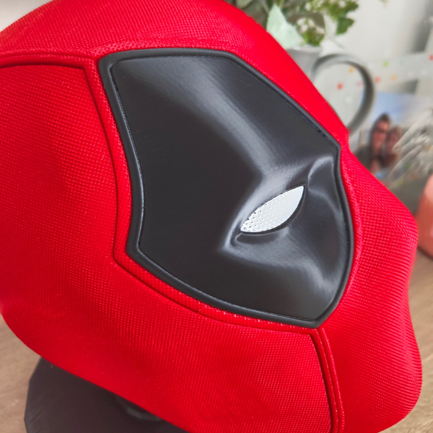3D Printed Deadpool Helmet Mask for 24" Head - Ultimate Cosplay Accessory