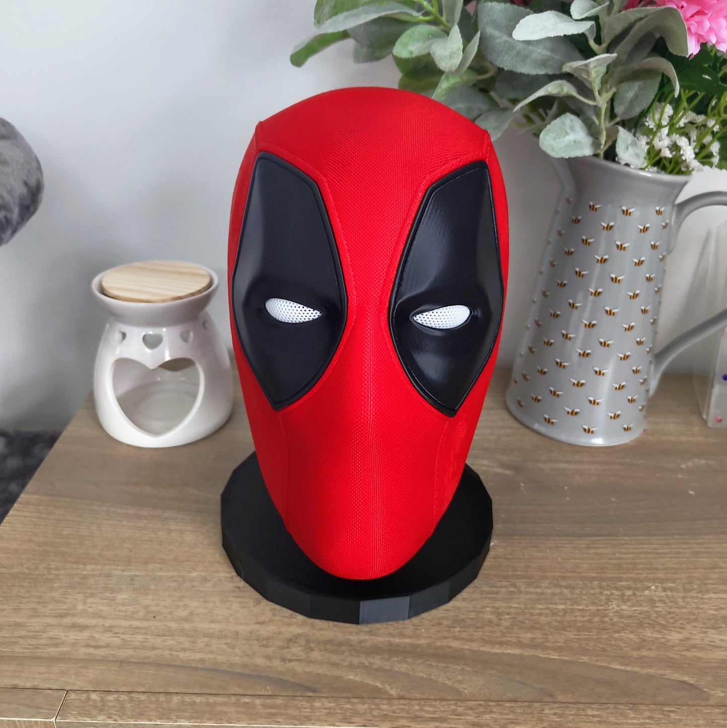 3D Printed Deadpool Helmet Mask for 24" Head - Ultimate Cosplay Accessory