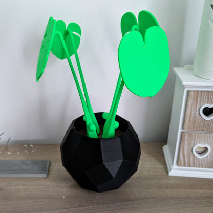 monstera-leaf-coasters-(set-of-4)-eco-friendly-3d-printed-with-magnetic-stems