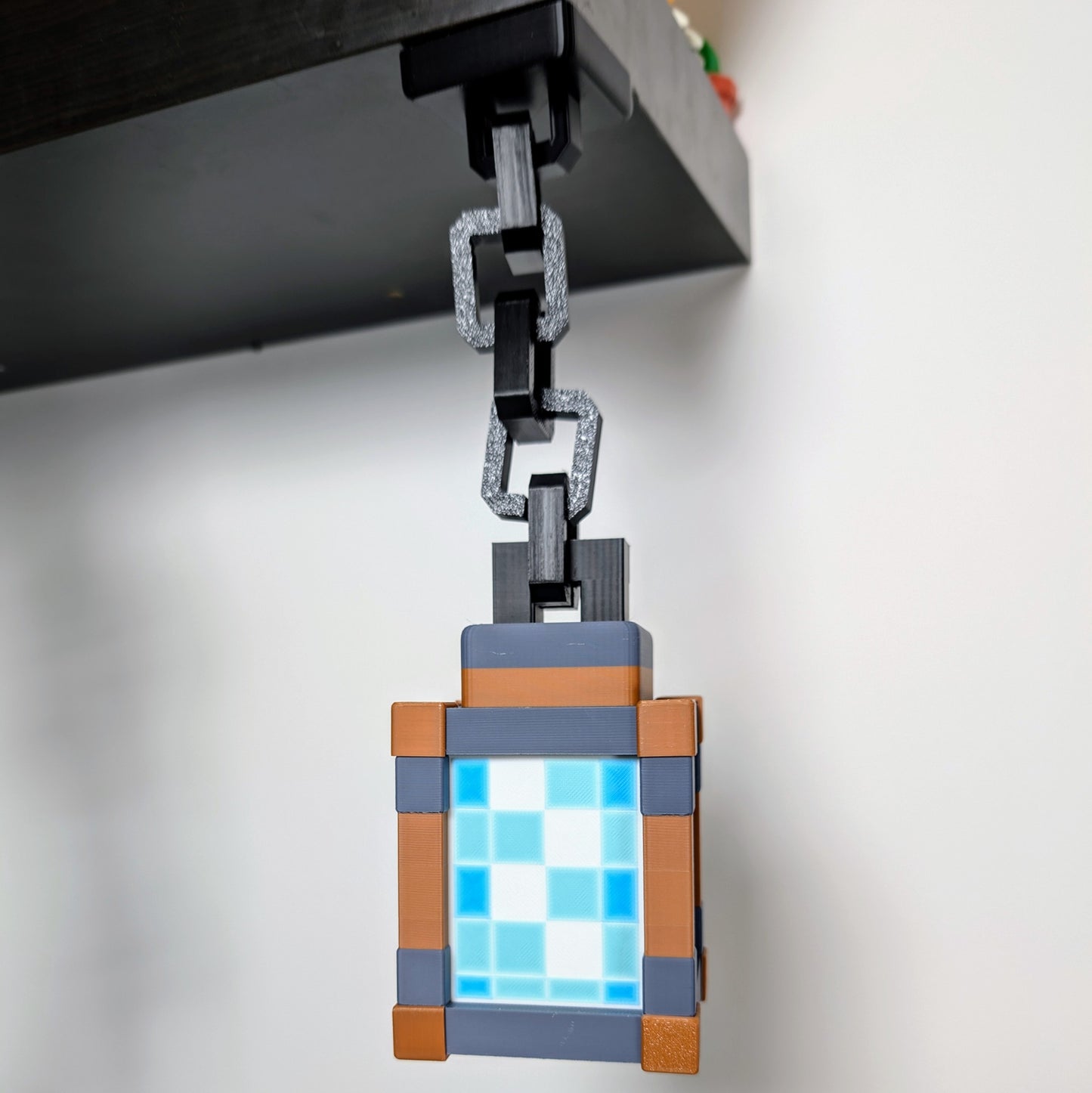 Pixel-Style Hanging Lantern | USB-C Rechargeable Wall & Ceiling Light