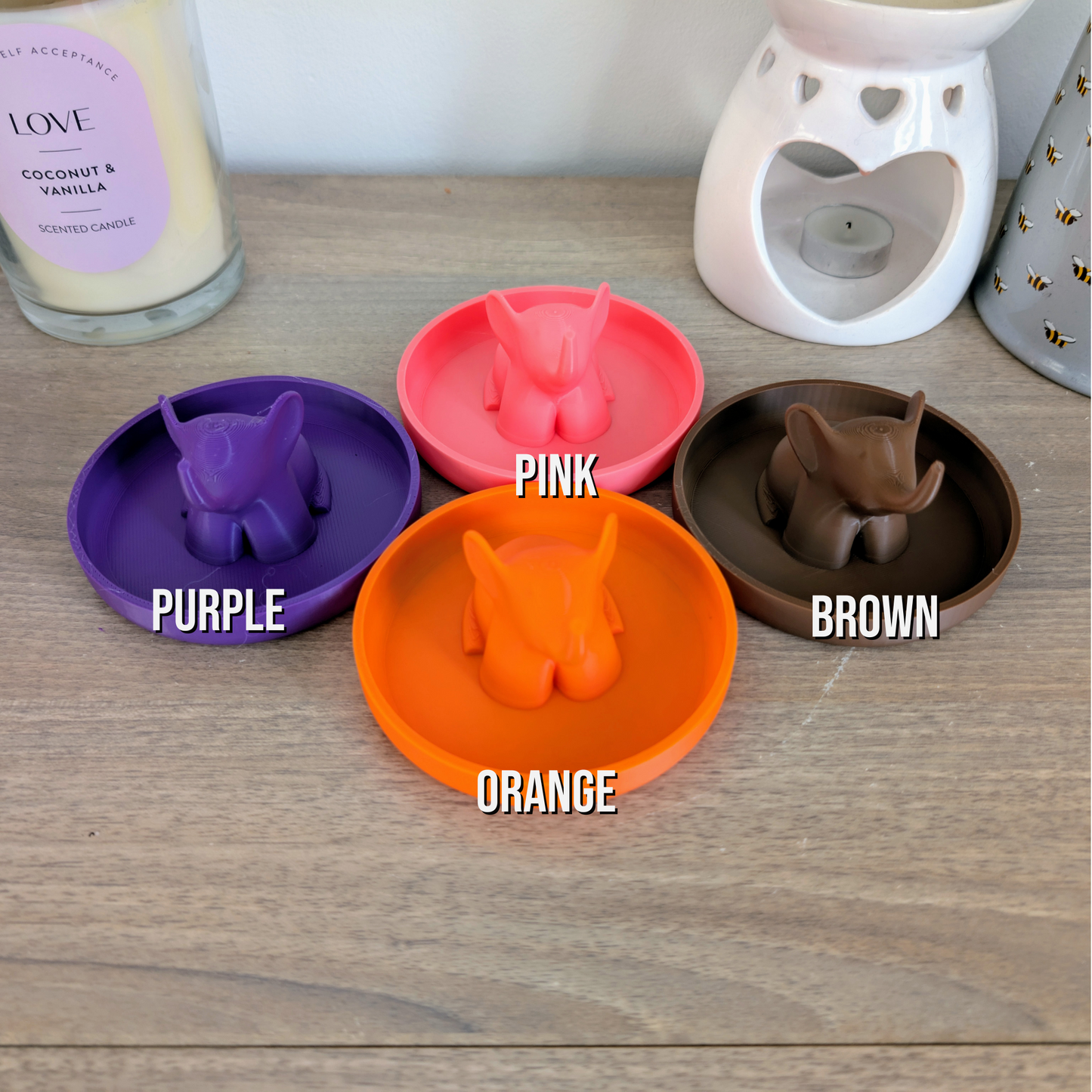 Elephant Jewellery Ring Dish Organizer Holder | 3D Printed