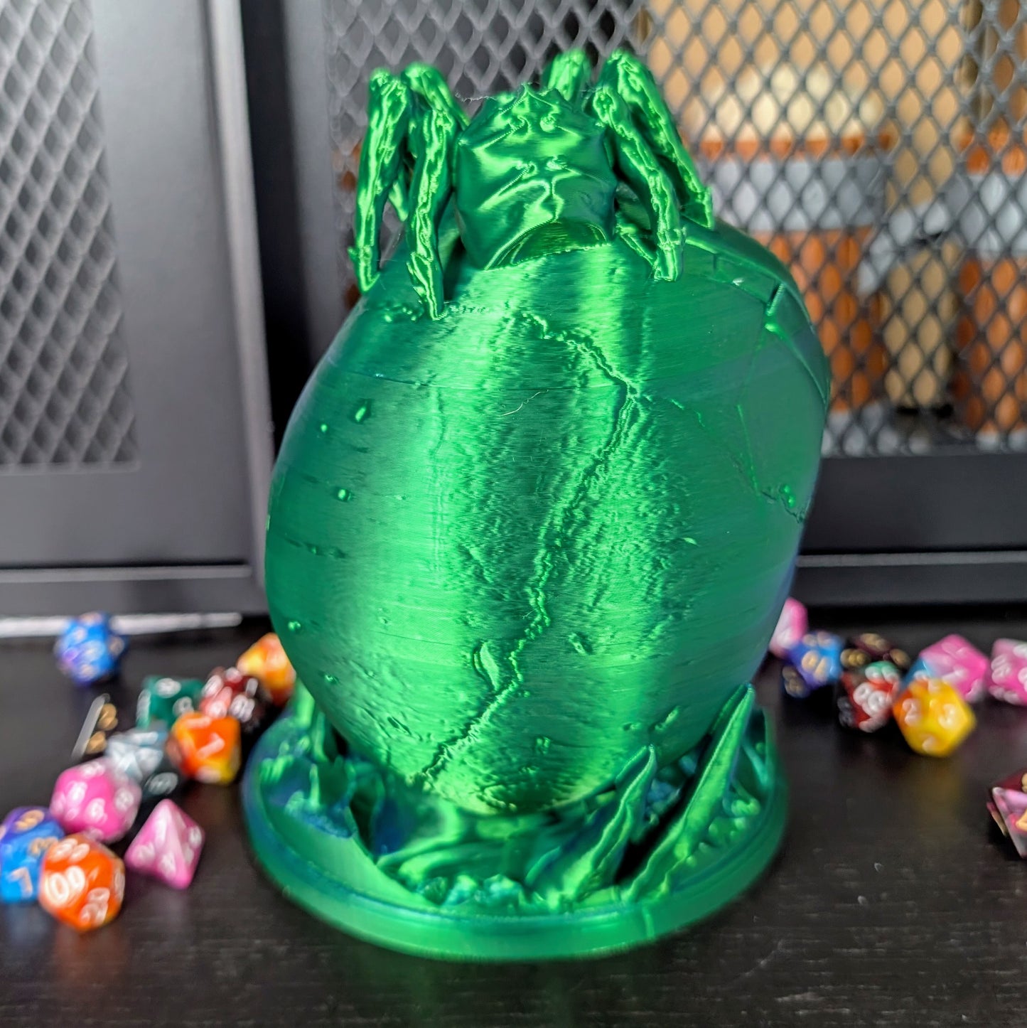 Skull Dice Tower for DnD | Gothic Tabletop Gaming Accessory