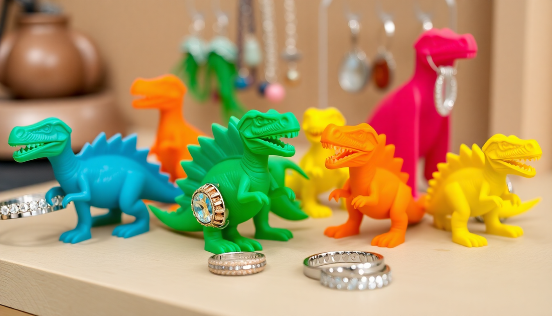 Maximize Your Creativity: Unique 3D Printed Accessories Like Dinosaur Ring Holders and Custom Jewelry