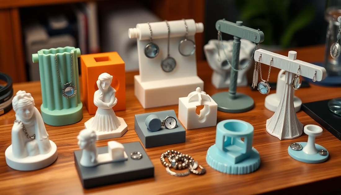 Unleashing Creativity with Custom 3D Prints: Unique Solutions for Jewelry Holders, Gadgets, and Home Accessories