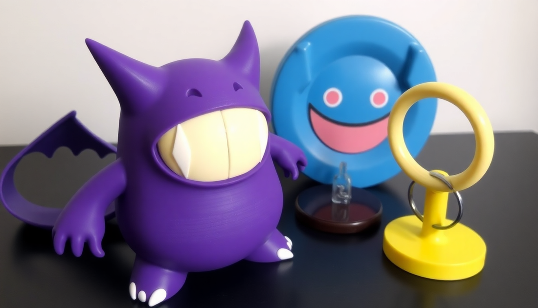 Exploring the World of Custom 3D Printing: From Gengar Statues to Unique Ring Holders