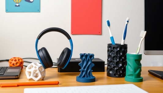 Transform Your Workspace with 3D Printed Gadgets: From Unique Headphone Hangers to Creative Toothbrush Holders in 2025!