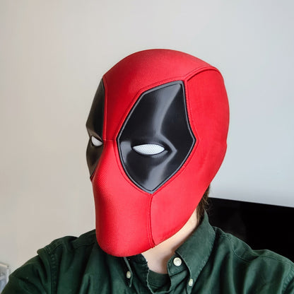 3D Printed Deadpool Helmet Mask for 24" Head - Ultimate Cosplay Accessory