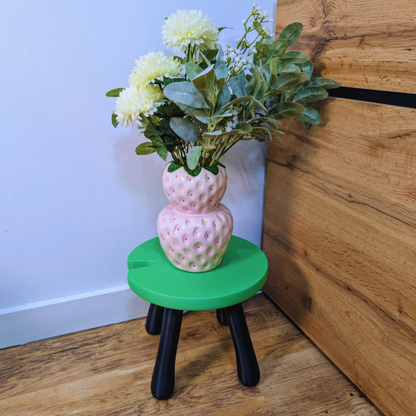 3D Printed Lily Pad Plant Stool – Strong DIY Nature-Inspired Stand with Felt Pads | Quirky Indoor Plant Display | 20cm & 30cm Sizes