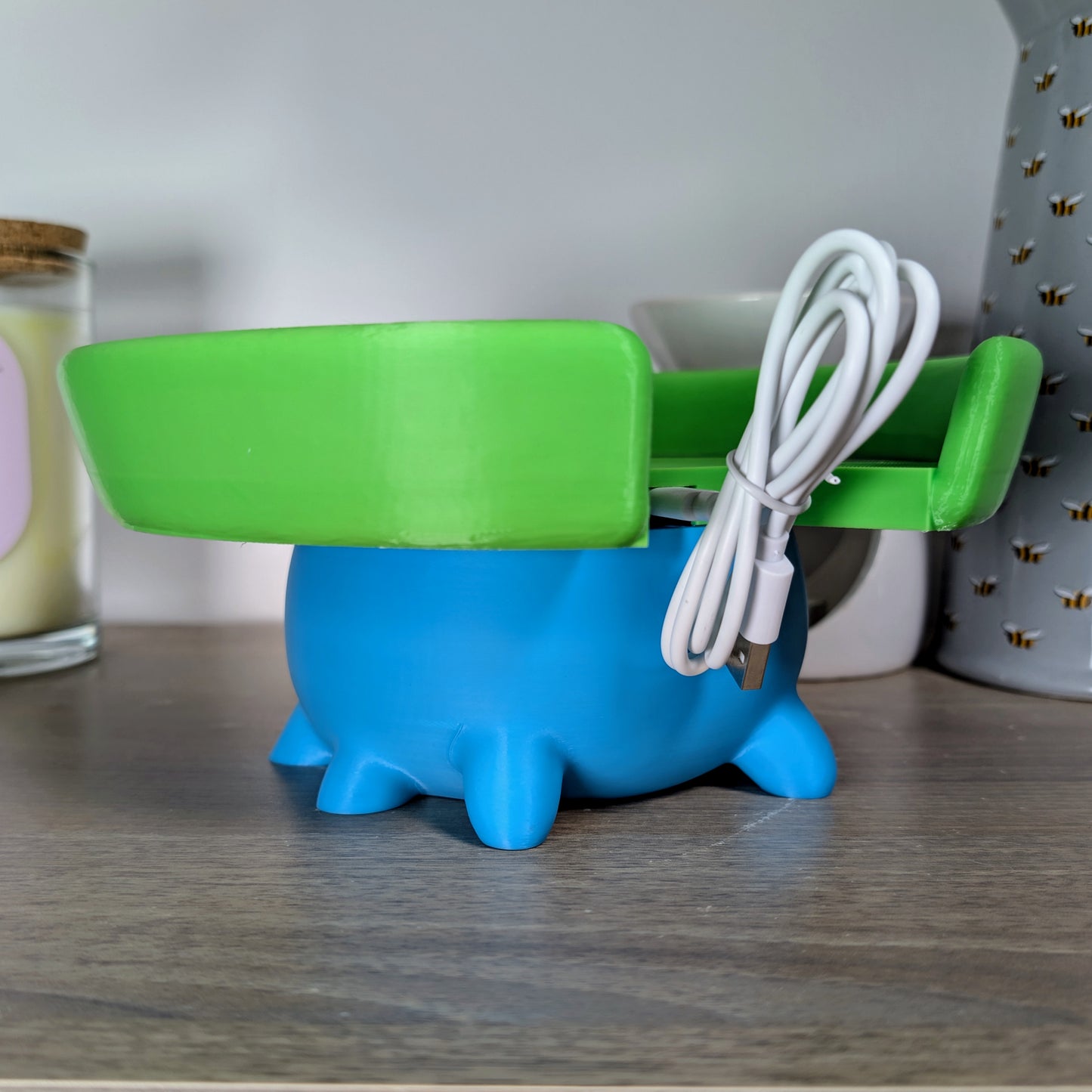 3D Printed Lily Pad Wireless Charger Stand | 3D Printed