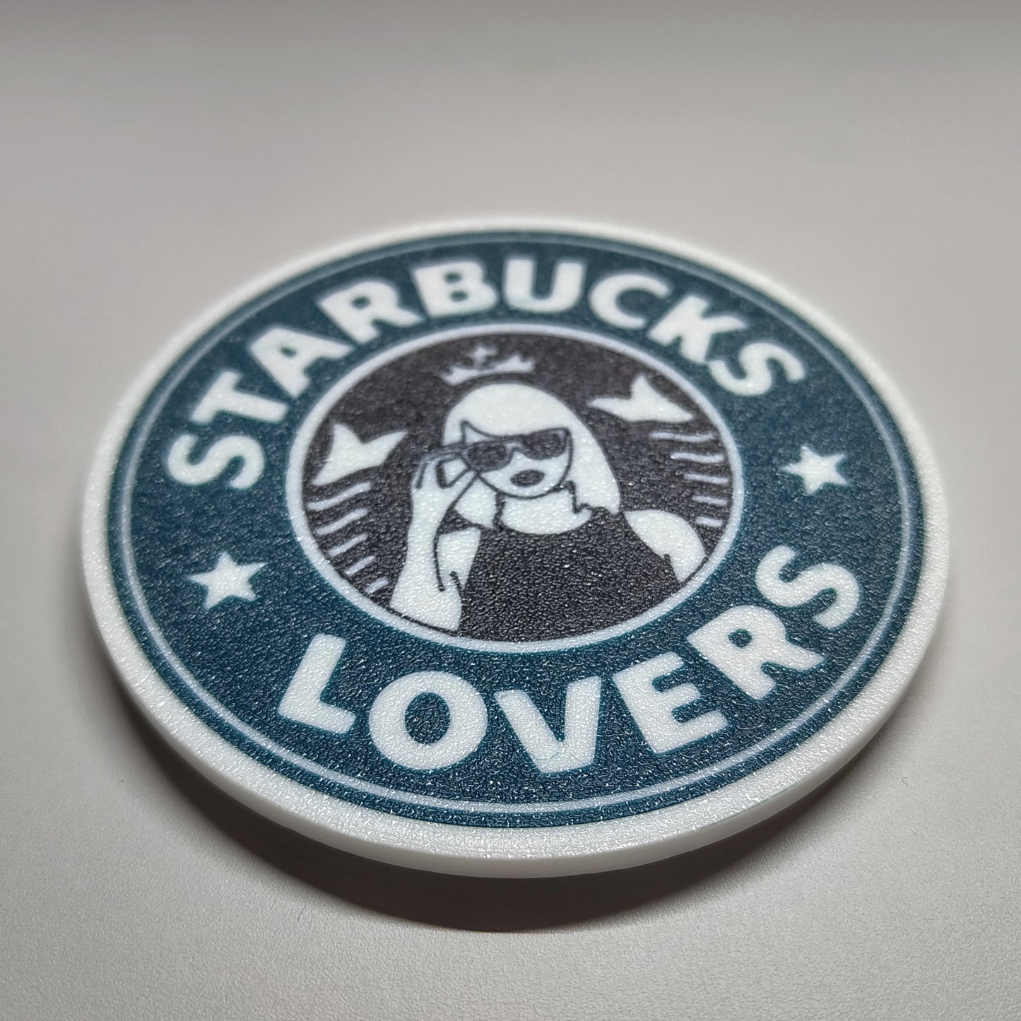 3D Printed Taylor Swift "Starbucks Lovers" Coasters - Perfect Gift for Swifties!