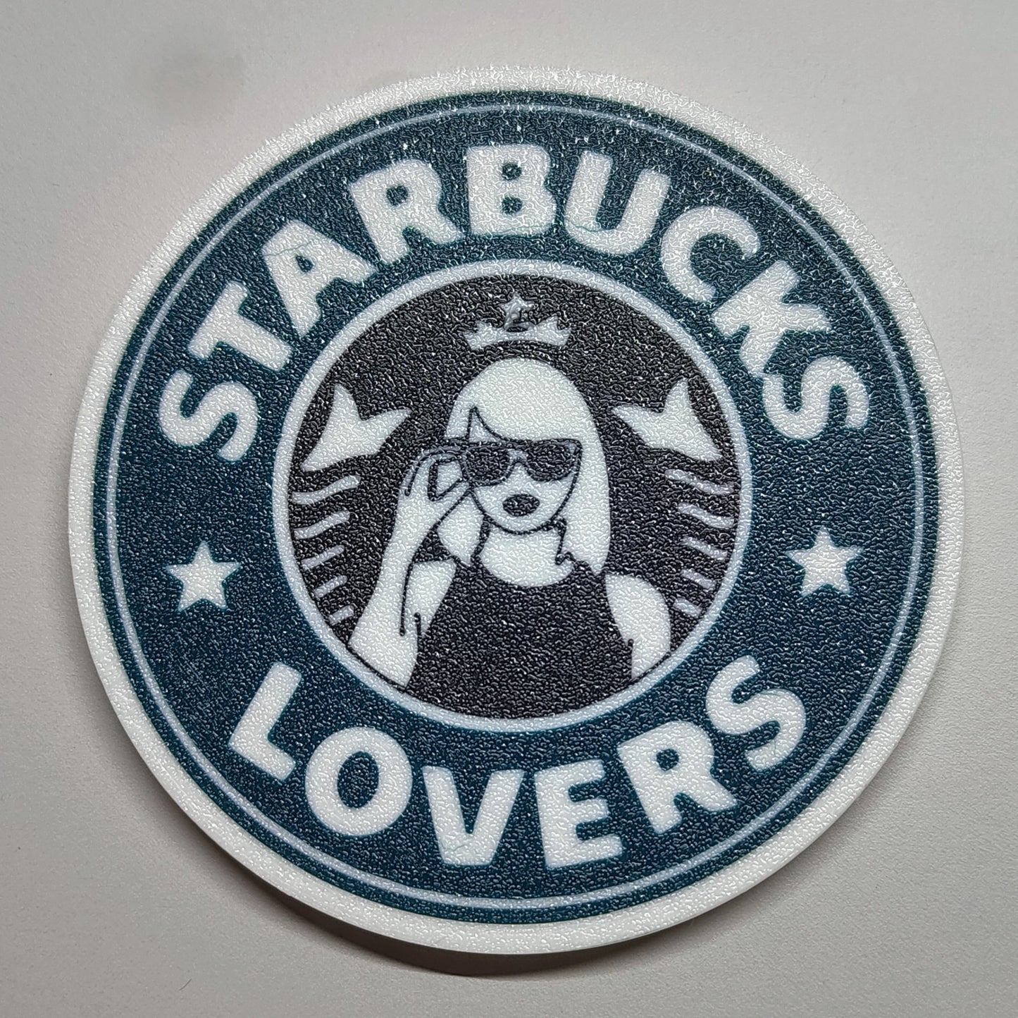 3D Printed Taylor Swift "Starbucks Lovers" Coasters - Perfect Gift for Swifties!