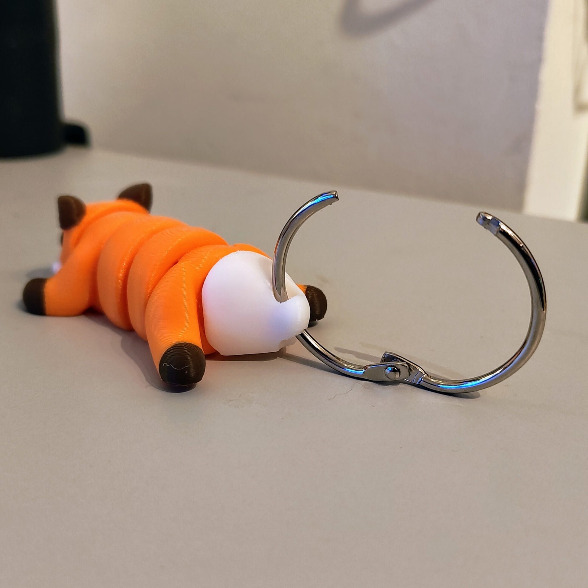 cute-fox-keychain-adorable-3d-printed-accessory