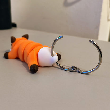 cute-fox-keychain-adorable-3d-printed-accessory