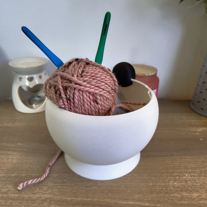 Cute Panda Yarn & Crochet Bowl – Adorable Knitting & Crochet Organiser