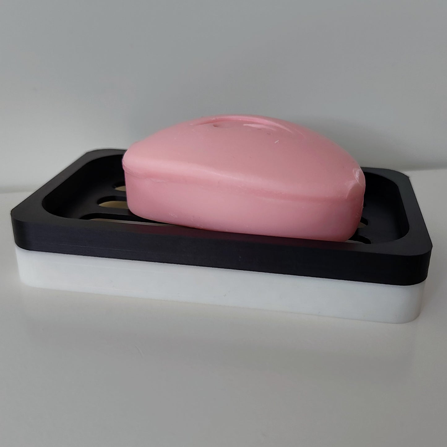 Modern 3D Printed Soap Dish with Magnetic Drain (Colour Options)