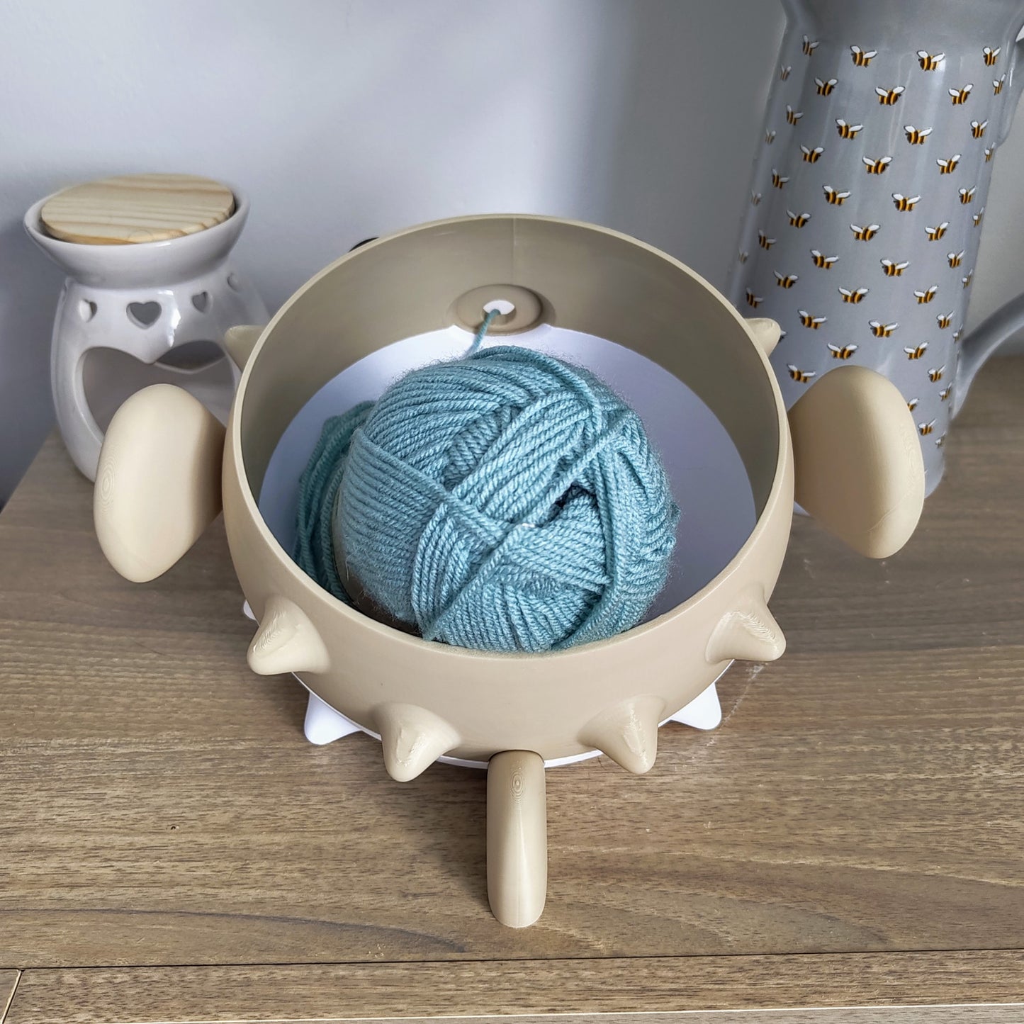 Pufferfish Yarn & Crochet Bowl - Fun Crochet Organizer! | 3D Printed