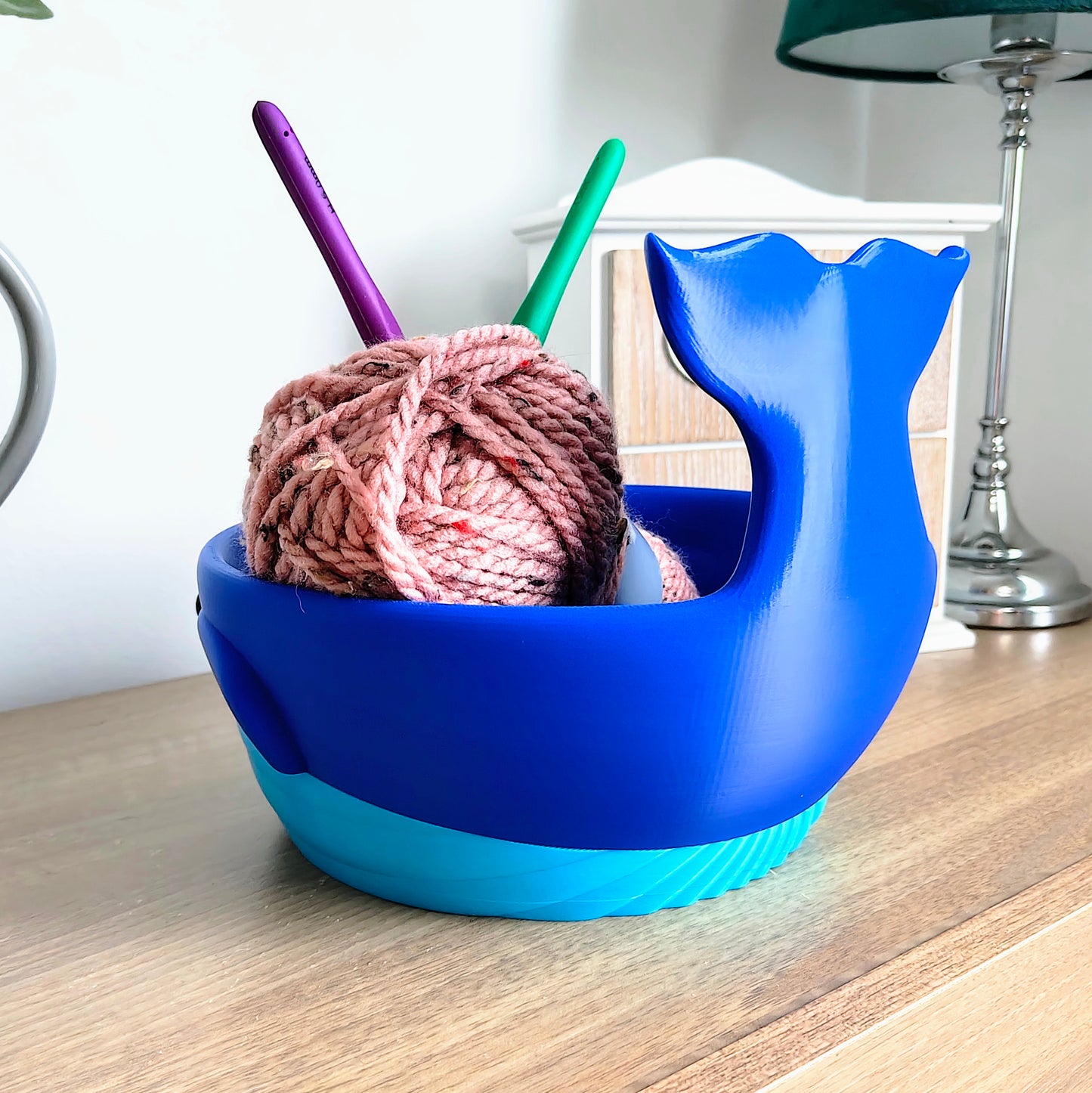 The Whale of Yarn Bowls: Huge 3D Printed Yarn & Crochet Bowl