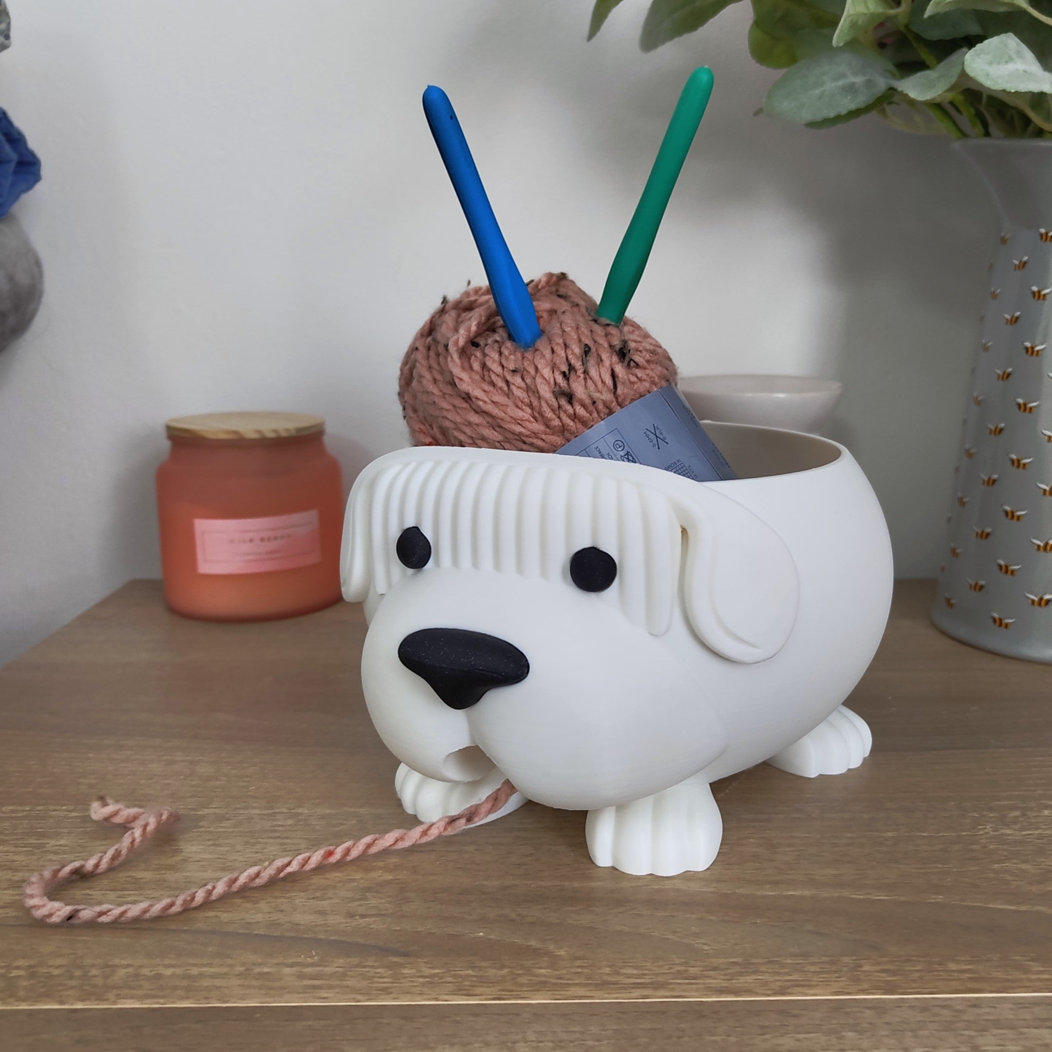 Dog Yarn outlet Bowl